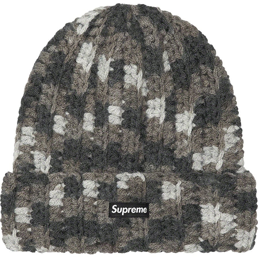 Details on Crochet Beanie Black from fall winter
                                                    2021 (Price is $38)