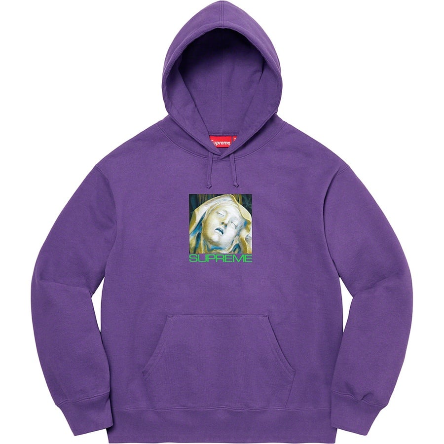 Supreme Ecstasy Hooded Sweatshirt (FW21) - Dusty Purple - $158