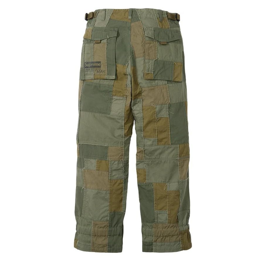 Details on Supreme JUNYA WATANABE COMME des GARÇONS MAN Patchwork Cargo Pant  from fall winter
                                                    2021 (Price is $398)