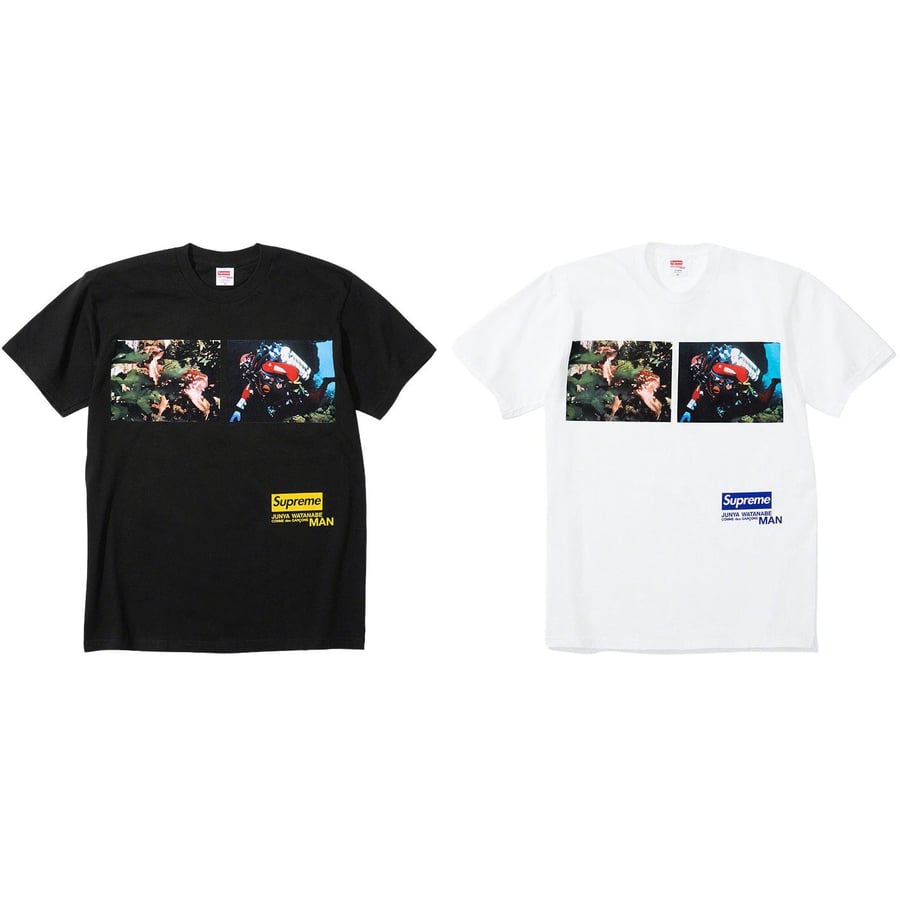 Details on Supreme JUNYA WATANABE COMME des GARÇONS MAN Nature Tee from fall winter
                                            2021 (Price is $54)