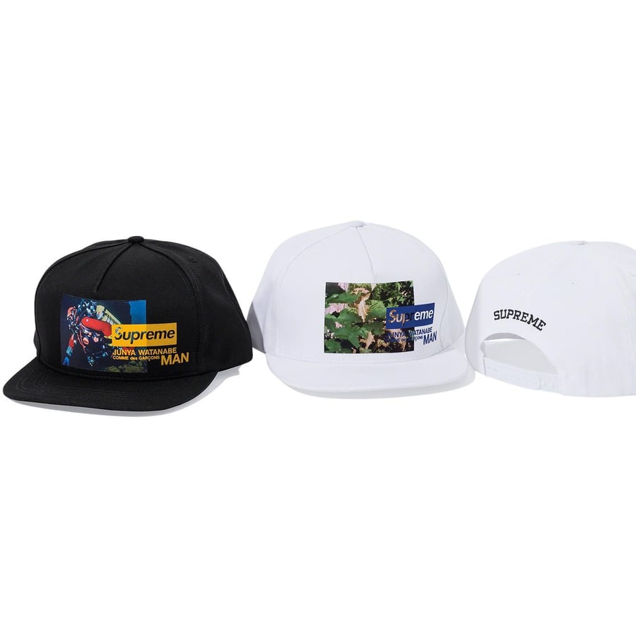 Details on Supreme JUNYA WATANABE COMME des GARÇONS MAN Nature 5-Panel Hat from fall winter
                                            2021 (Price is $48)