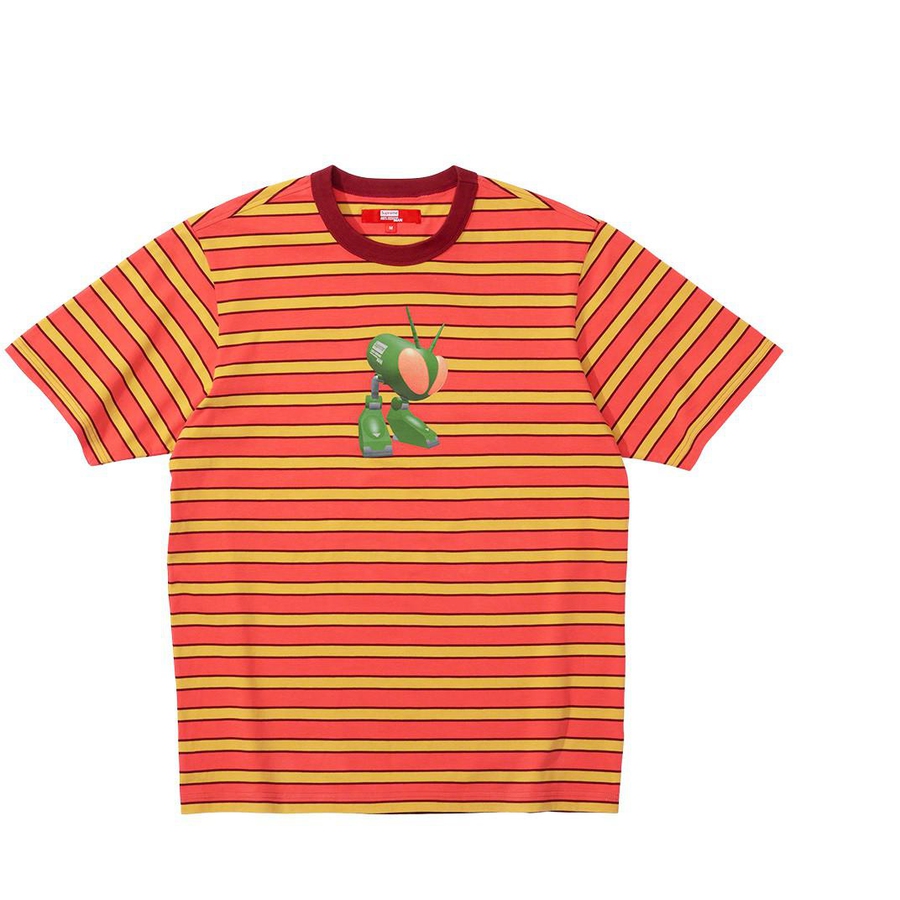 Details on Supreme JUNYA WATANABE COMME des GARÇONS MAN Stripe S S Top  from fall winter
                                                    2021 (Price is $98)