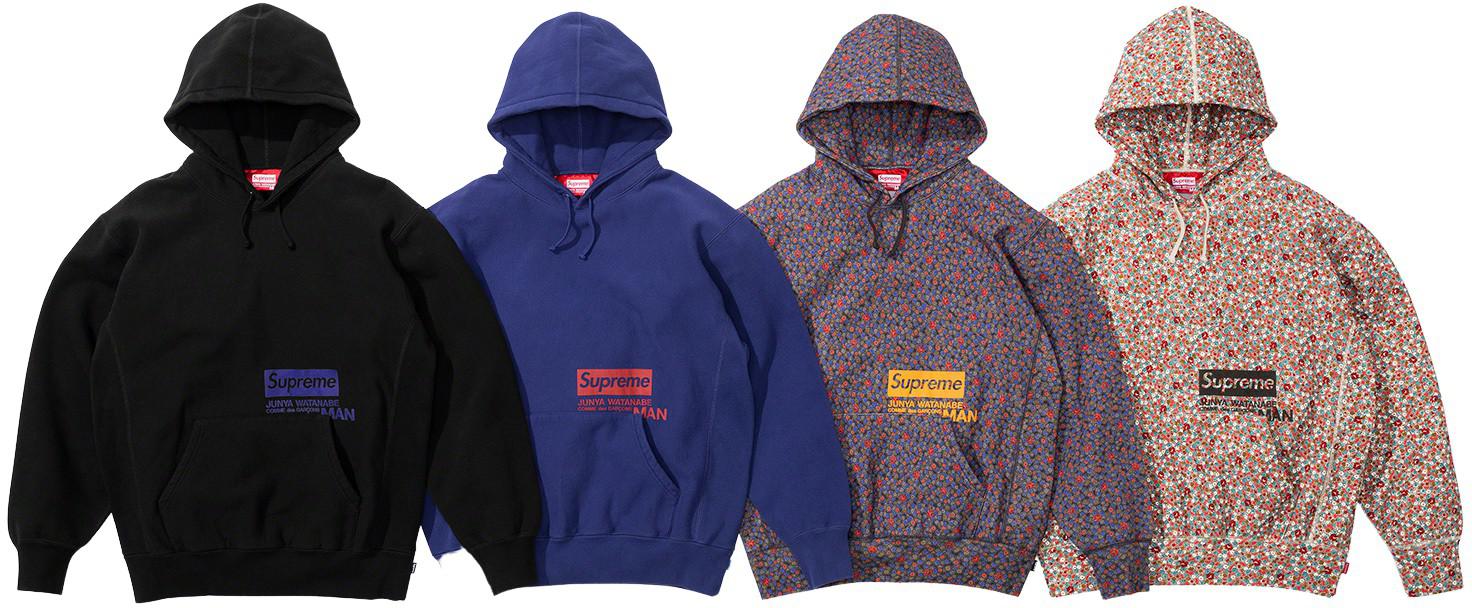 JUNYA WATANABE COMME des GARÇONS MAN Hooded Sweatshirt - fall winter