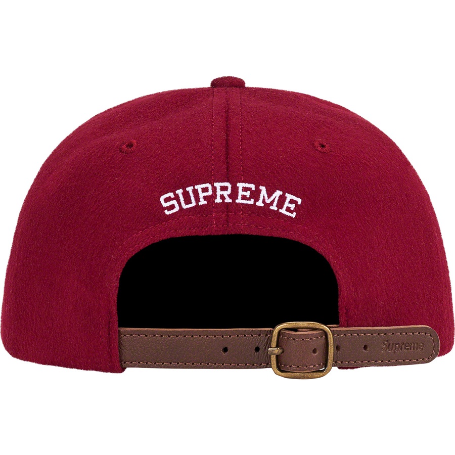 Details on Wool S Logo 6-Panel Red from fall winter
                                                    2021 (Price is $58)