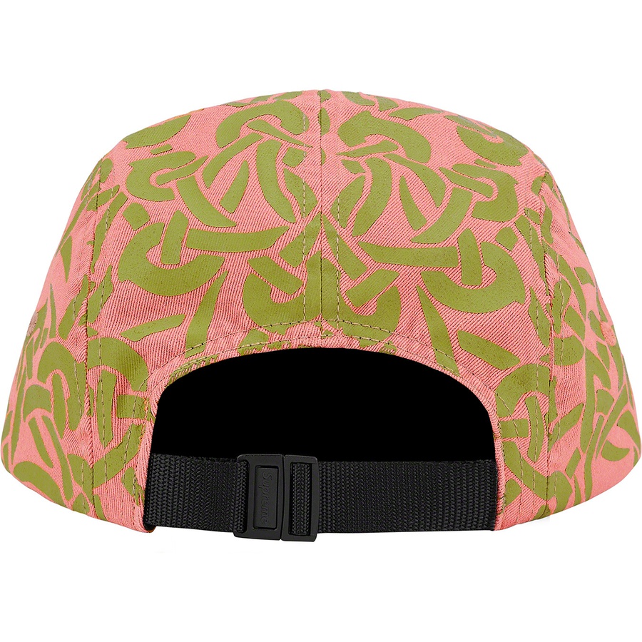 Details on Celtic Knot Camp Cap Dusty Pink from fall winter 2021 (Price is $48)
