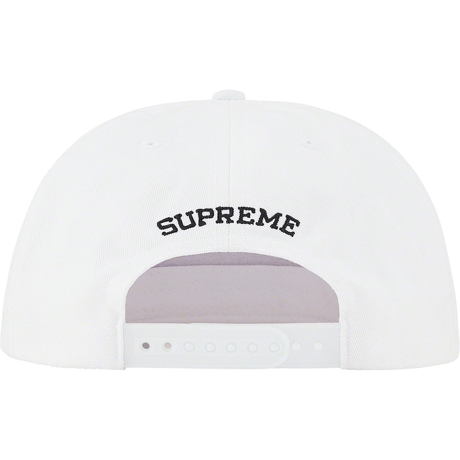 Details on Supreme JUNYA WATANABE COMME des GARÇONS MAN Nature 5-Panel Hat White from fall winter
                                                    2021 (Price is $48)