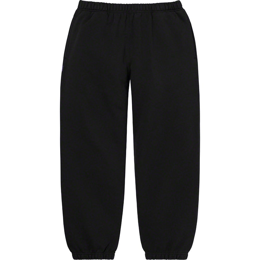 Details on Supreme JUNYA WATANABE COMME des GARÇONS MAN Sweatpant Black from fall winter 2021 (Price is $168)