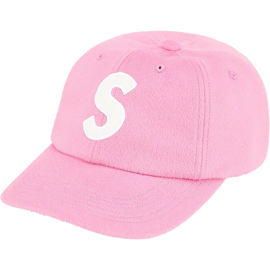 Details on Wool S Logo 6-Panel Pink from fall winter
                                                    2021 (Price is $58)