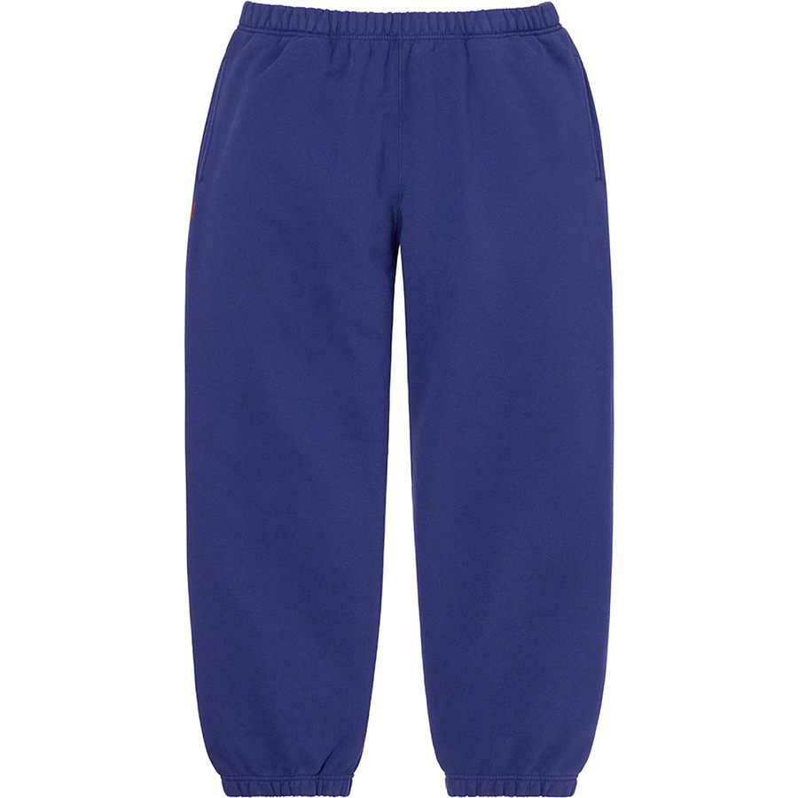Details on Supreme JUNYA WATANABE COMME des GARÇONS MAN Sweatpant Royal from fall winter
                                                    2021 (Price is $168)