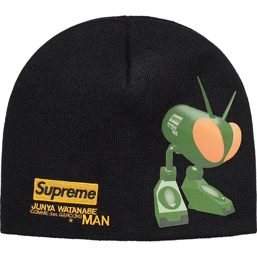Details on Supreme JUNYA WATANABE COMME des GARÇONS MAN Beanie Black from fall winter
                                                    2021 (Price is $40)