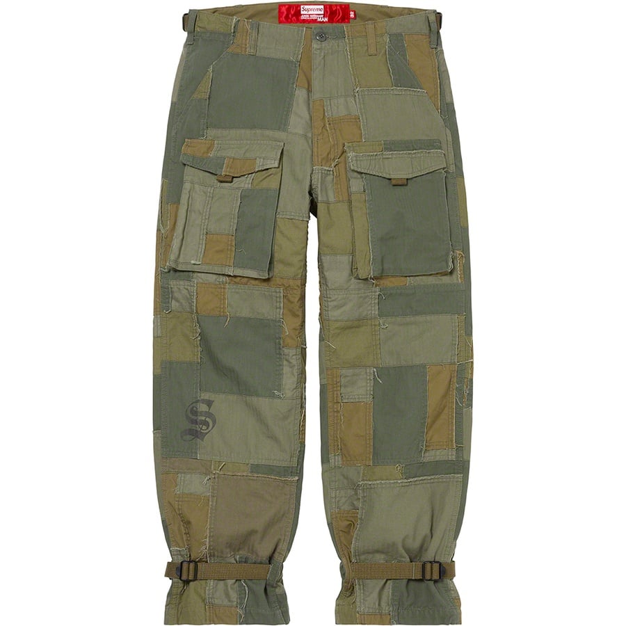 Supreme Supreme JUNYA WATANABE COMME des GARÇONS MAN Patchwork Cargo Pant (FW21) - Olive - $398