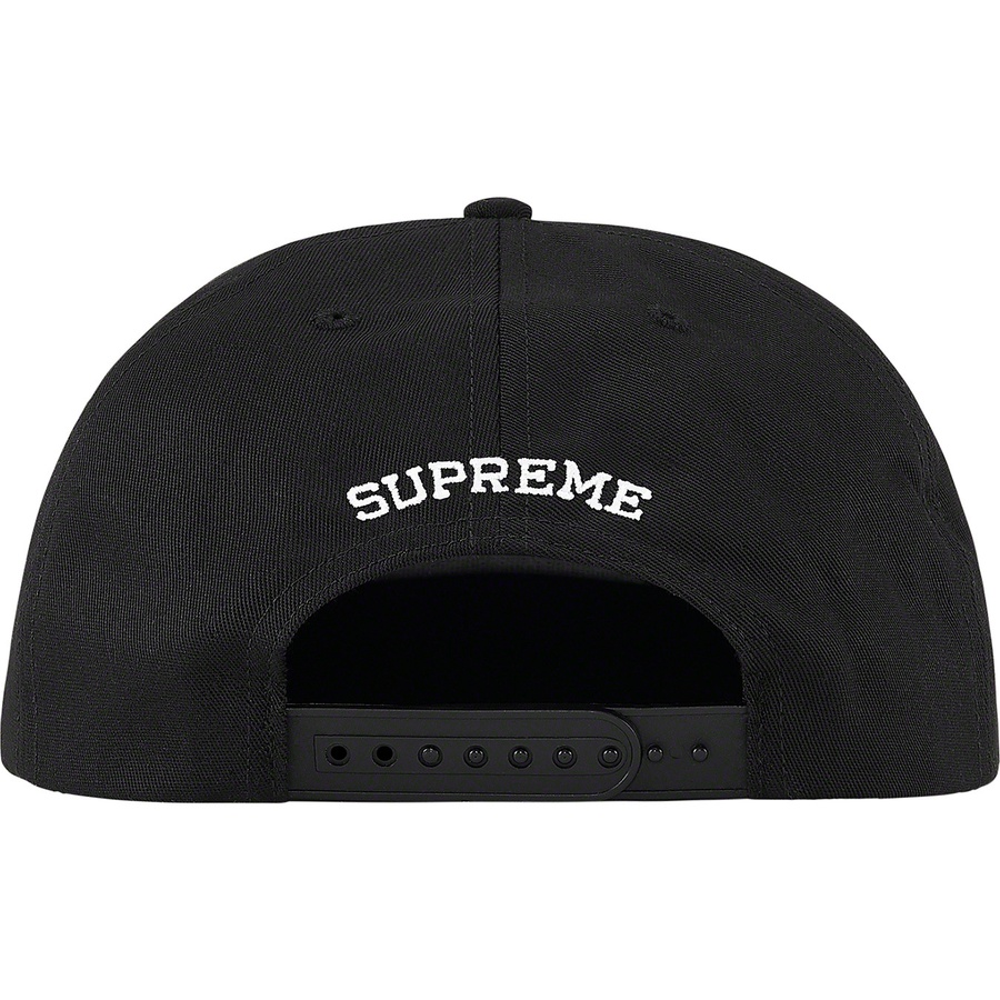 Details on Supreme JUNYA WATANABE COMME des GARÇONS MAN Nature 5-Panel Hat Black from fall winter
                                                    2021 (Price is $48)