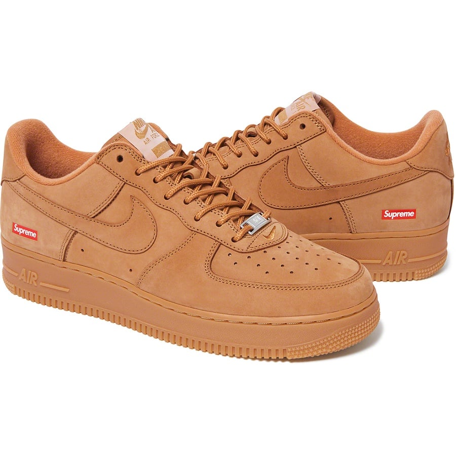 Details on Supreme Nike Air Force 1 Low Wheat Wheat from fall winter
                                                    2021 (Price is $150)