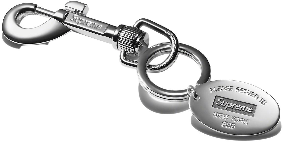 Tiffany & Co. Return to Tiffany Oval Tag Keyring - fall winter 