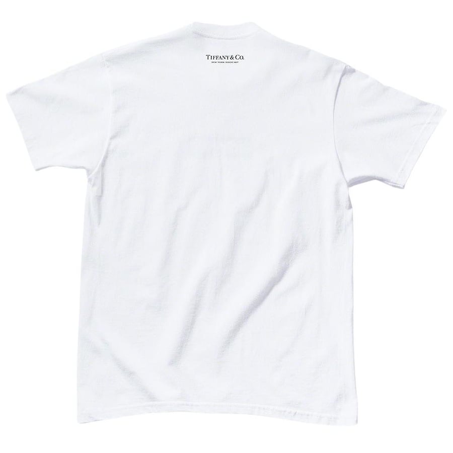 Details on Supreme Tiffany & Co. Box Logo Tee  from fall winter
                                                    2021 (Price is $54)