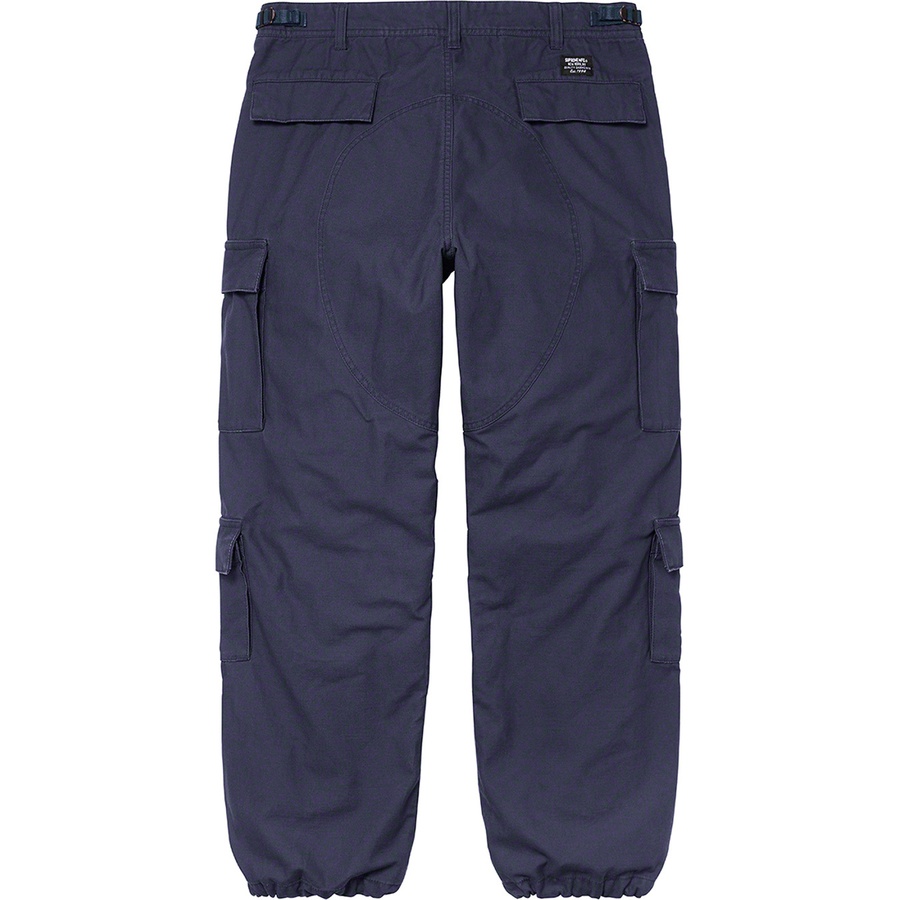 Details on Cargo Pant Navy from fall winter 2021 (Price is $158)