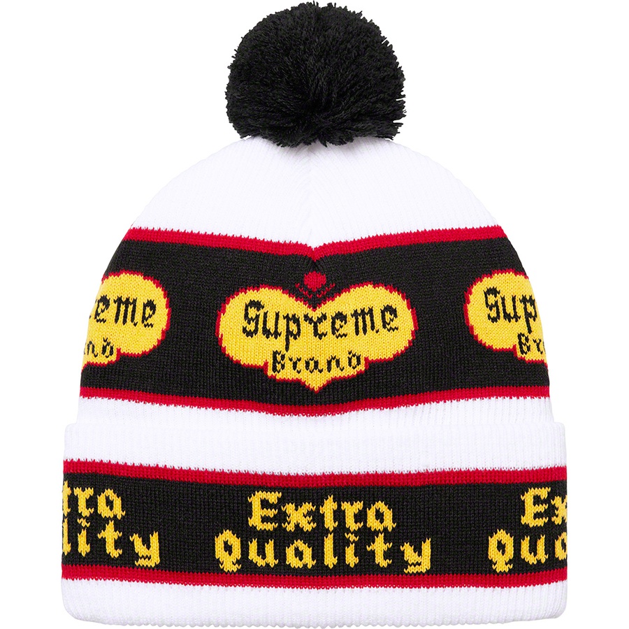 Details on Extra Quality Beanie White from fall winter
                                                    2021 (Price is $38)