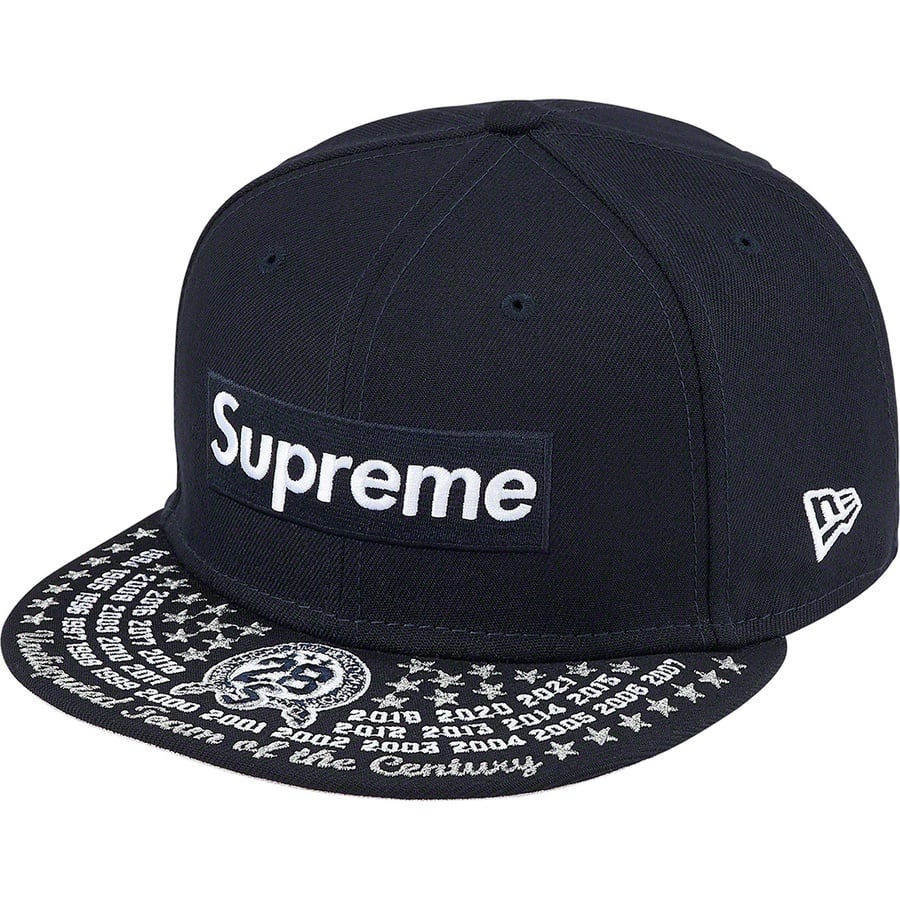Details on Undisputed Box Logo New Era Navy from fall winter 2021 (Price is $54)