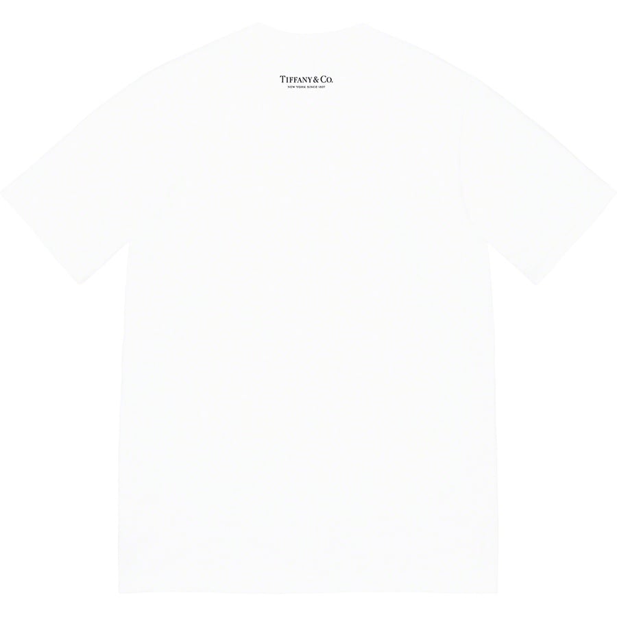 Details on Supreme Tiffany & Co. Box Logo Tee White from fall winter
                                                    2021 (Price is $54)