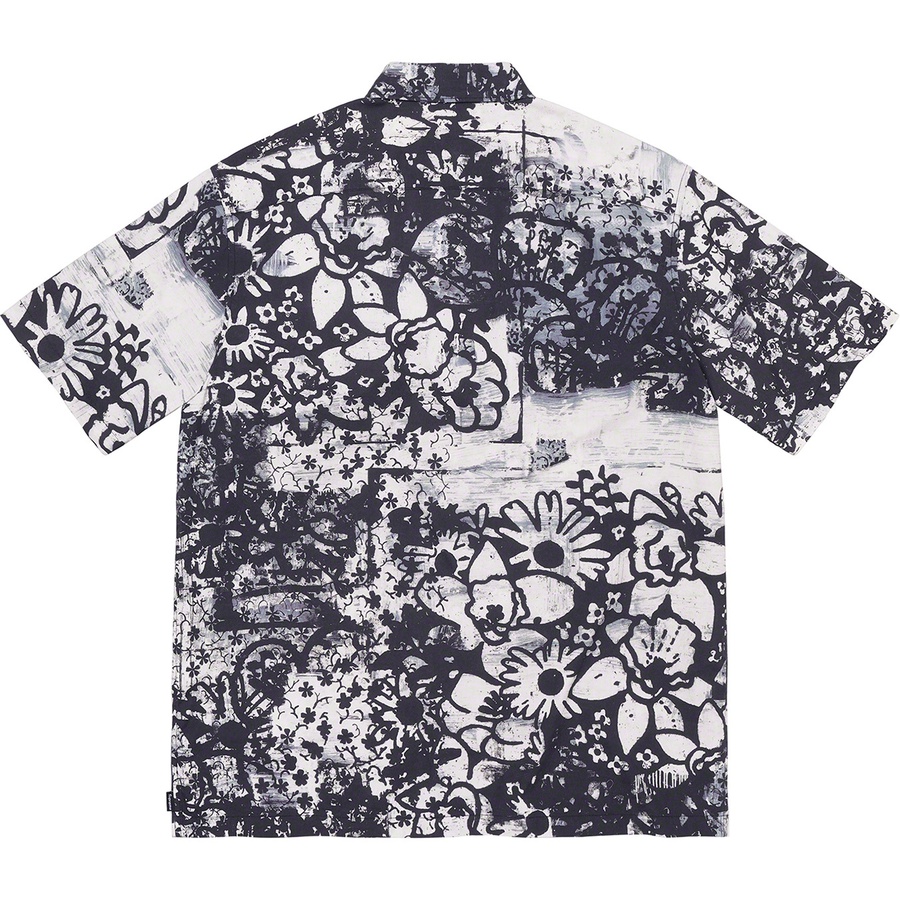 Details on Christopher Wool SupremeS S Shirt Black from fall winter
                                                    2021 (Price is $148)