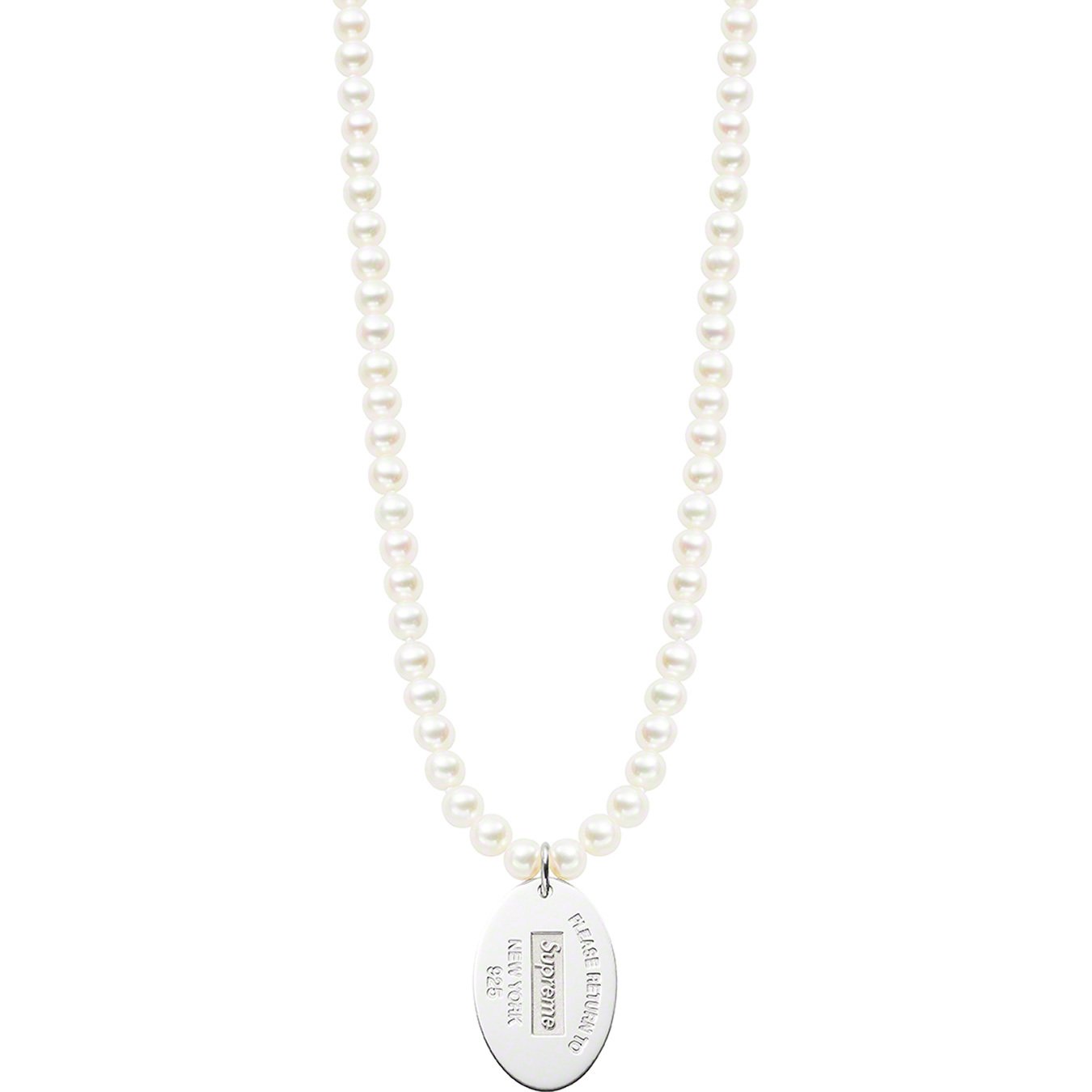 Elsa Peretti® Open Heart Lariat Necklace in Silver with Pearls, 9-9.5 mm |  Tiffany & Co.