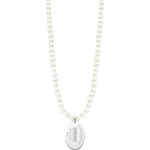 Tiffany & Co. Return to Tiffany Oval Tag Pearl Necklace - fall 