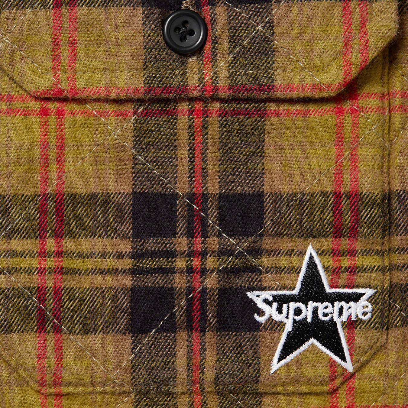 最新品 Supreme supreme quilted plaid flannel shirt XL の通販 by  あんたん｜シュプリームならラクマ