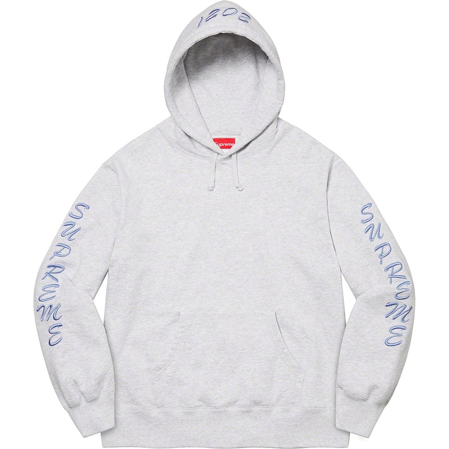 Details on Guardian Hooded Sweatshirt Ash Grey from fall winter
                                                    2021 (Price is $168)