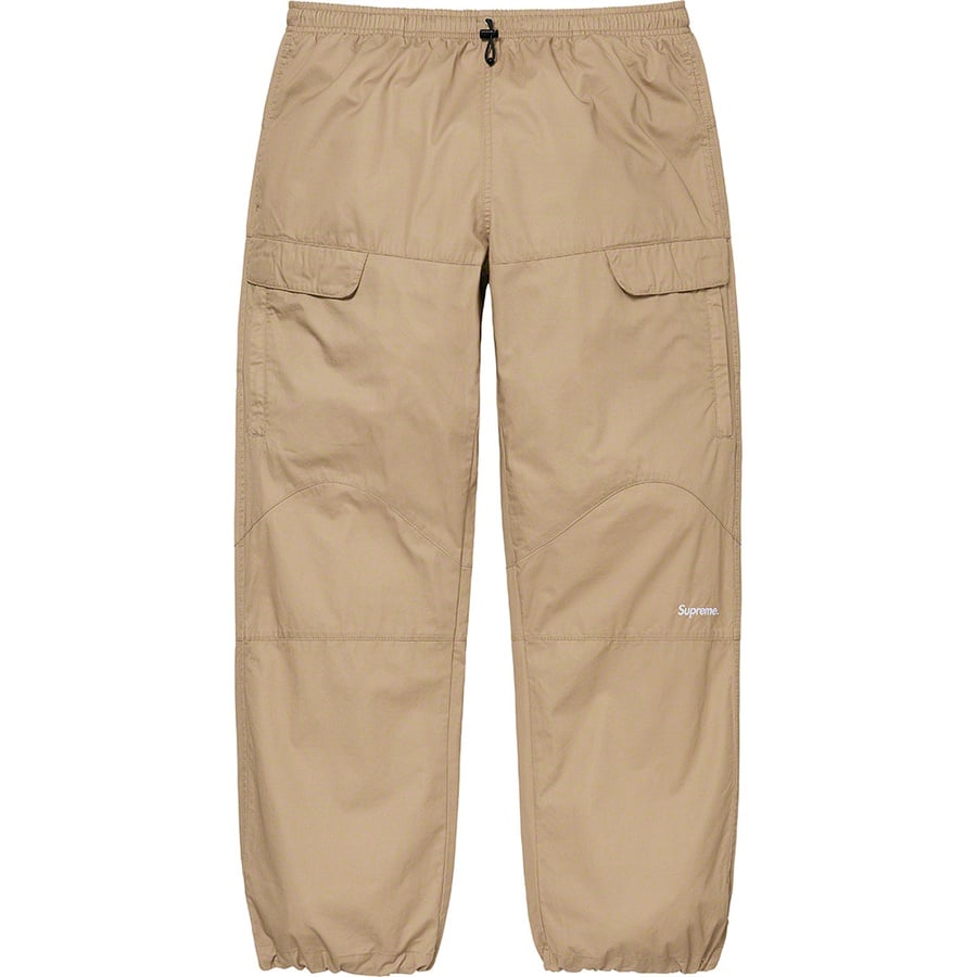 Details on Cotton Cinch Pant Tan from fall winter 2021 (Price is $138)
