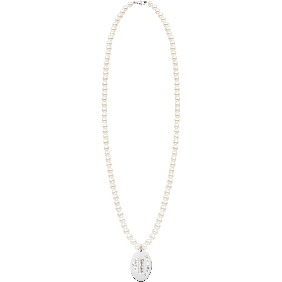 Tiffany & Co. Return to Tiffany Oval Tag Pearl Necklace - fall 