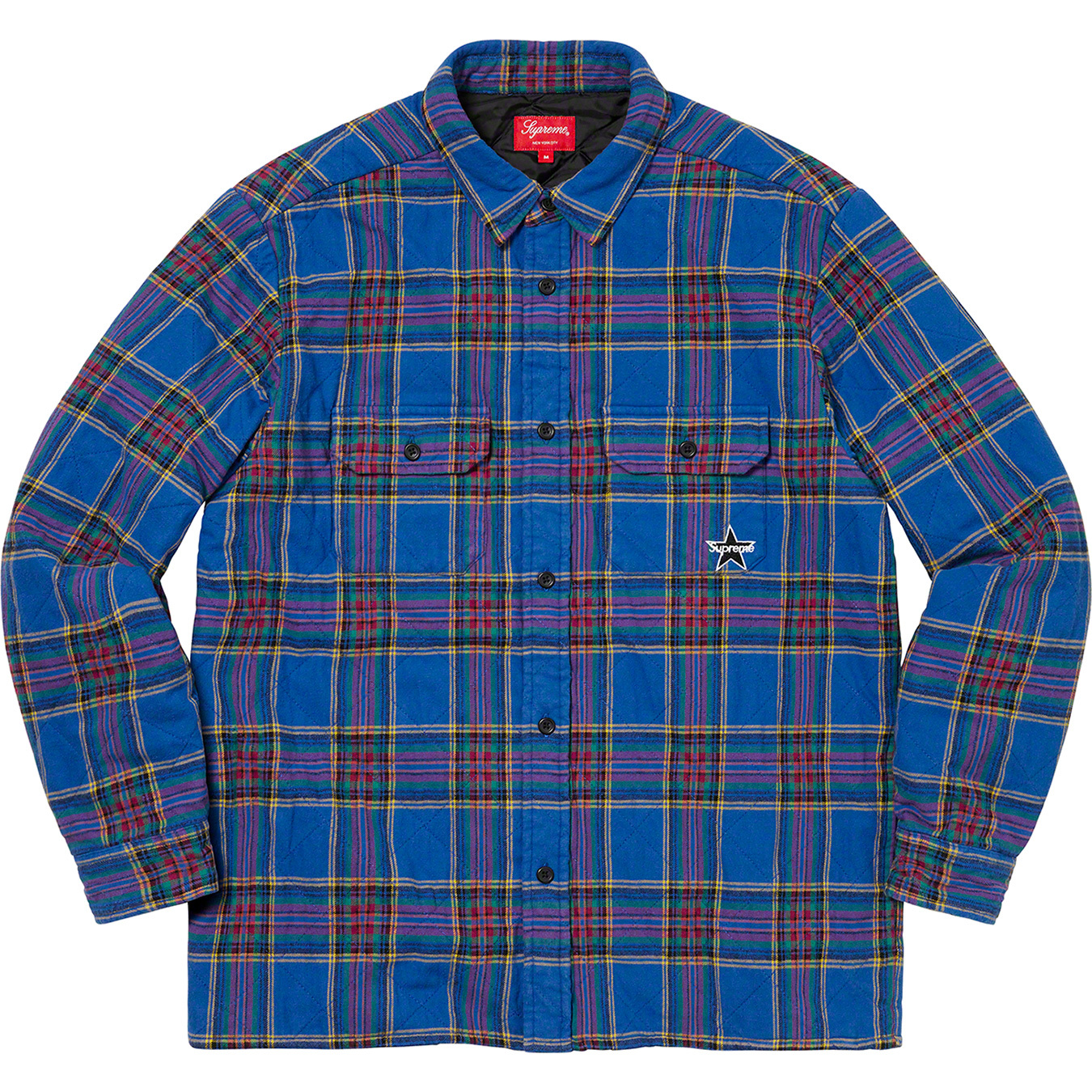 Quilted Plaid Flannel Shirt - fall winter 2021 - Supreme