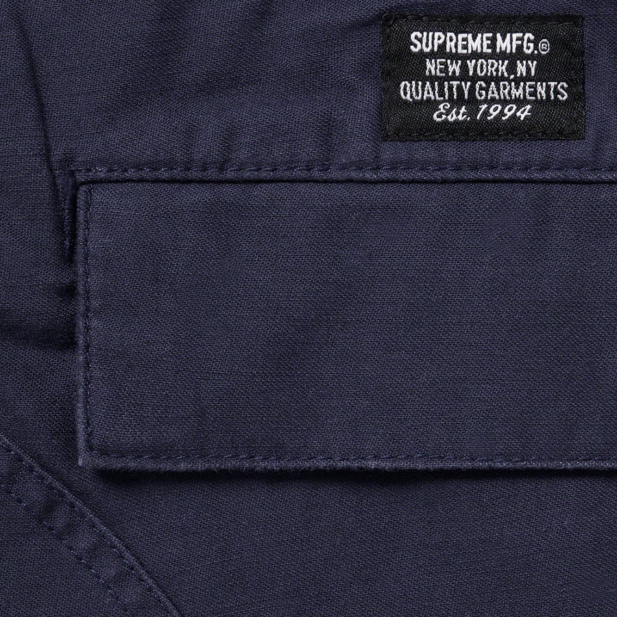 Details on Cargo Pant Navy from fall winter 2021 (Price is $158)