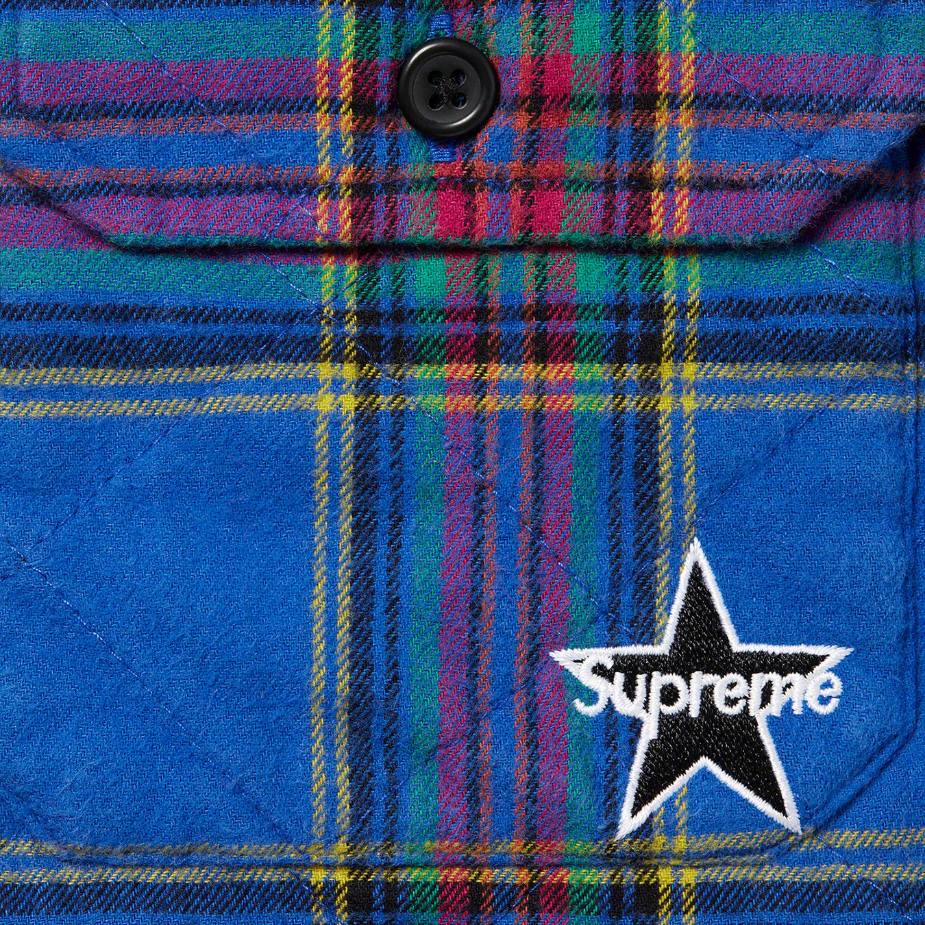 Quilted Plaid Flannel Shirt   fall winter    Supreme