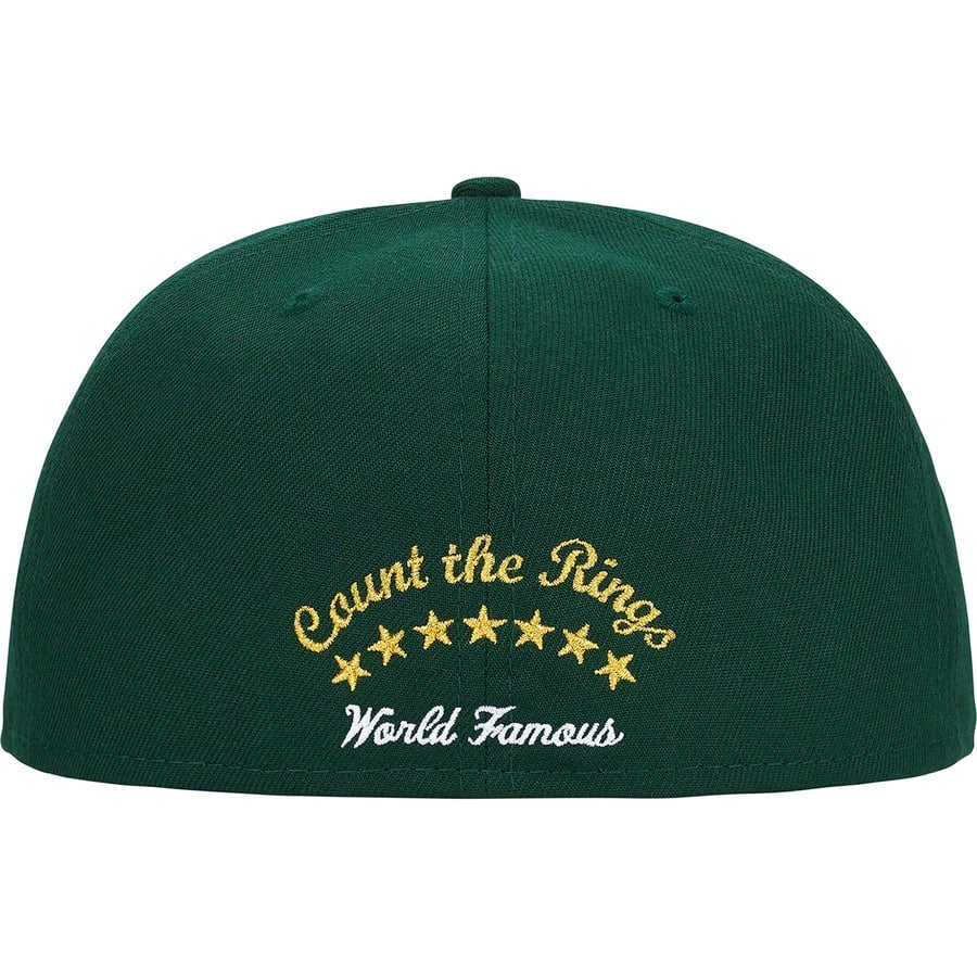 Details on Undisputed Box Logo New Era Dark Green from fall winter
                                                    2021 (Price is $54)