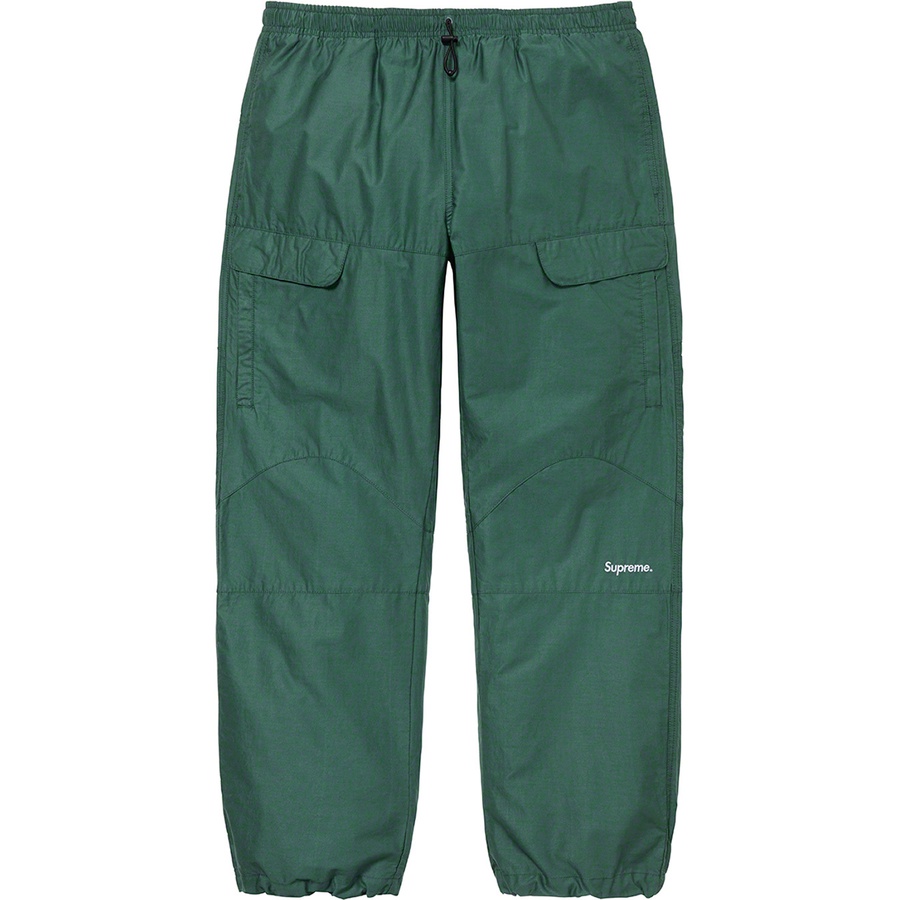 Details on Cotton Cinch Pant Dark Green from fall winter
                                                    2021 (Price is $138)