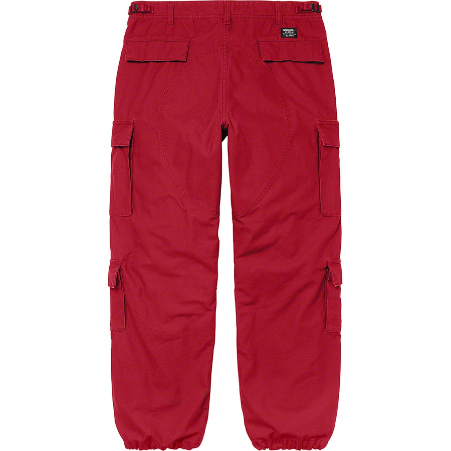 Details on Cargo Pant Red from fall winter
                                                    2021 (Price is $158)