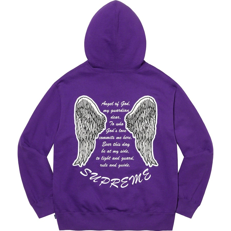 Supreme Guardian Hooded Sweatshirt (FW21) - Purple - $168