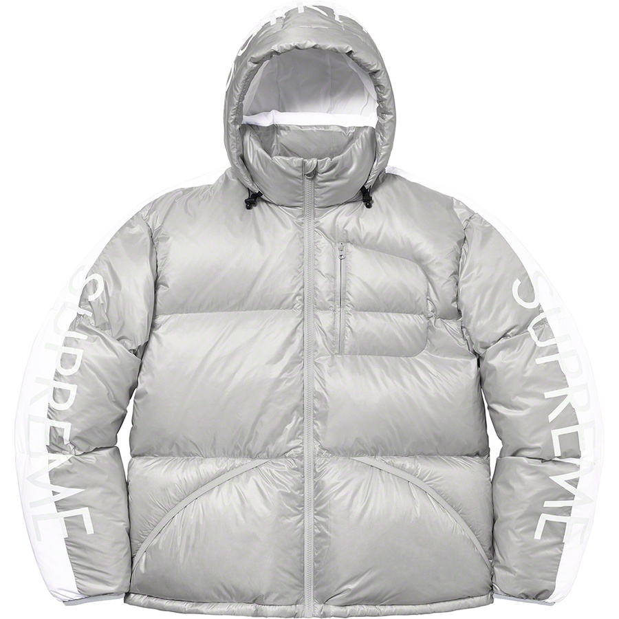 Details on Featherweight Down Jacket White from fall winter
                                                    2021 (Price is $368)