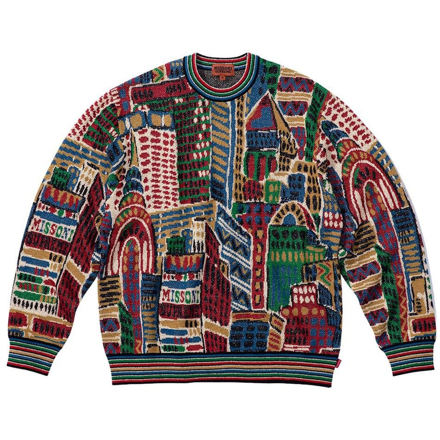 Details on Supreme Missoni Sweater  from fall winter
                                                    2021 (Price is $298)