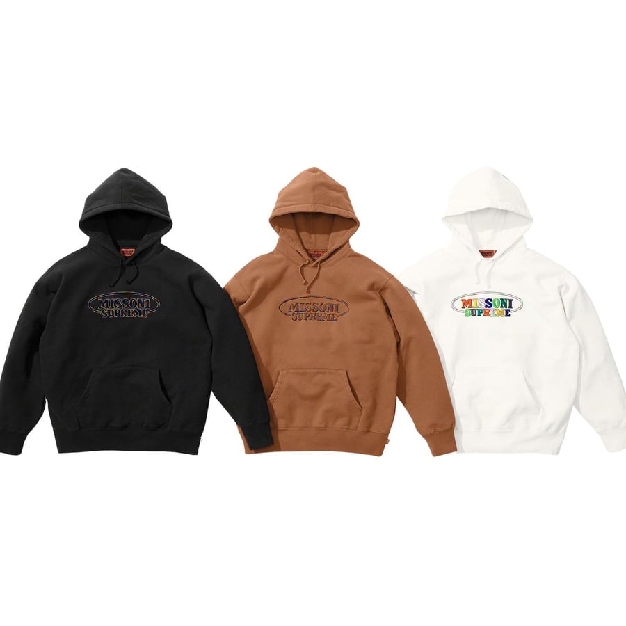 Supreme Supreme Missoni Hooded Sweatshirt releasing on Week 13 for fall winter 2021