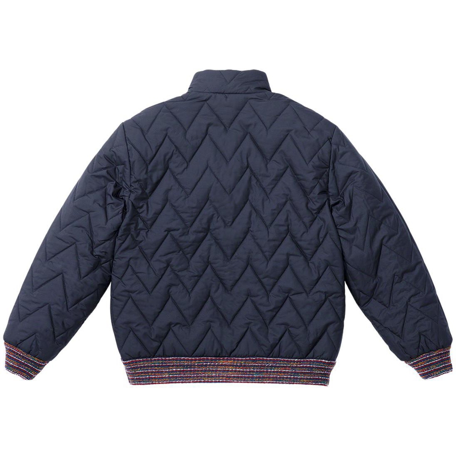 Details on Supreme Missoni Reversible Knit Jacket  from fall winter 2021 (Price is $498)