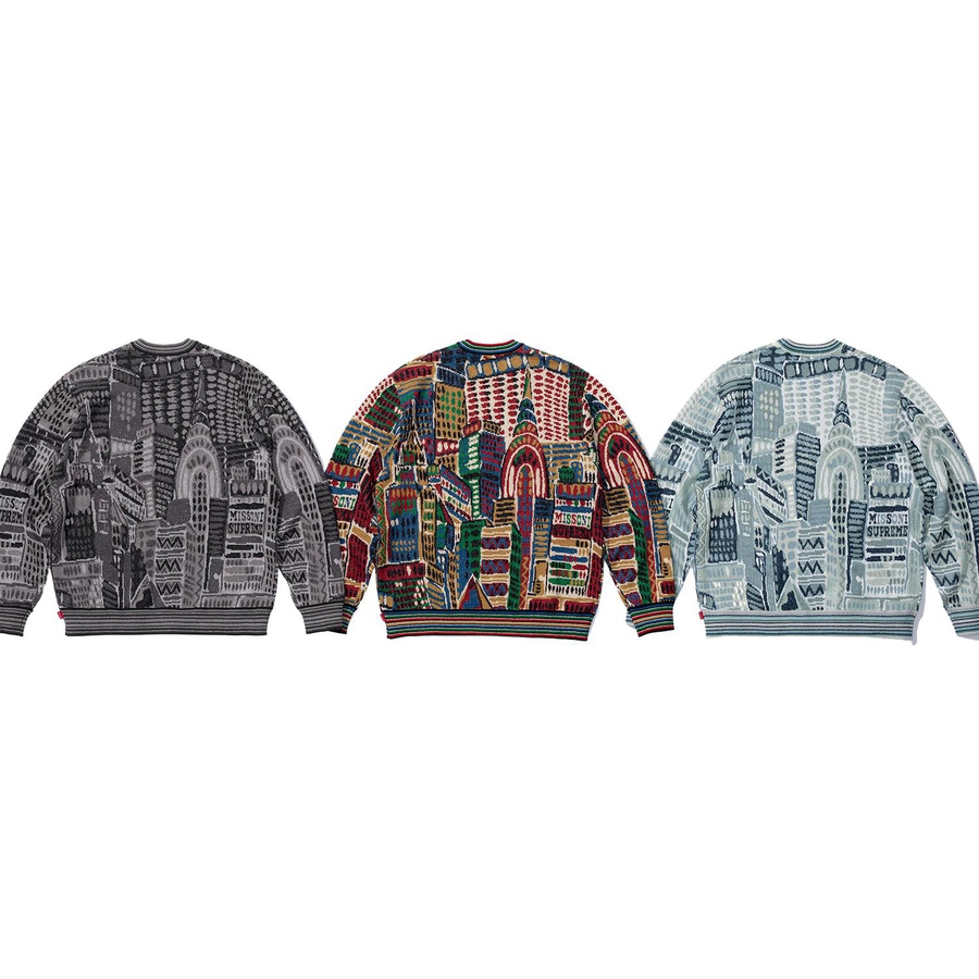 Details on Supreme Missoni Sweater  from fall winter 2021 (Price is $298)