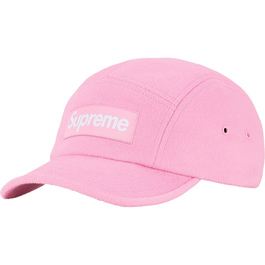 Details on Wool Camp Cap Pink from fall winter 2021 (Price is $58)