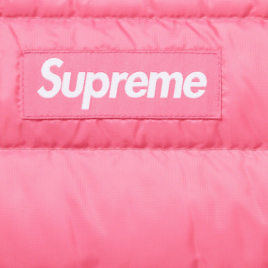 Supreme Micro Down Half Zip Hooded Pullover (FW21) - Pink - $238