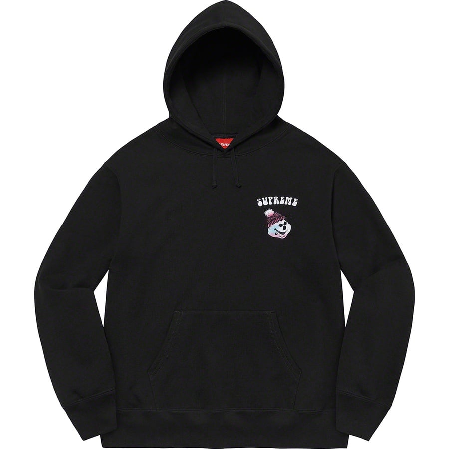 Details on Snowman Hooded Sweatshirt Black from fall winter
                                                    2021 (Price is $158)