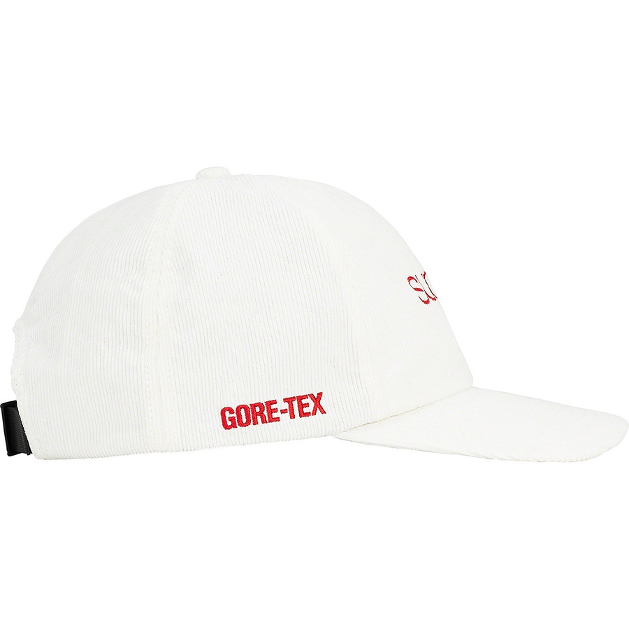 Details on GORE-TEX Corduroy Classic Logo 6-Panel White from fall winter 2021 (Price is $54)