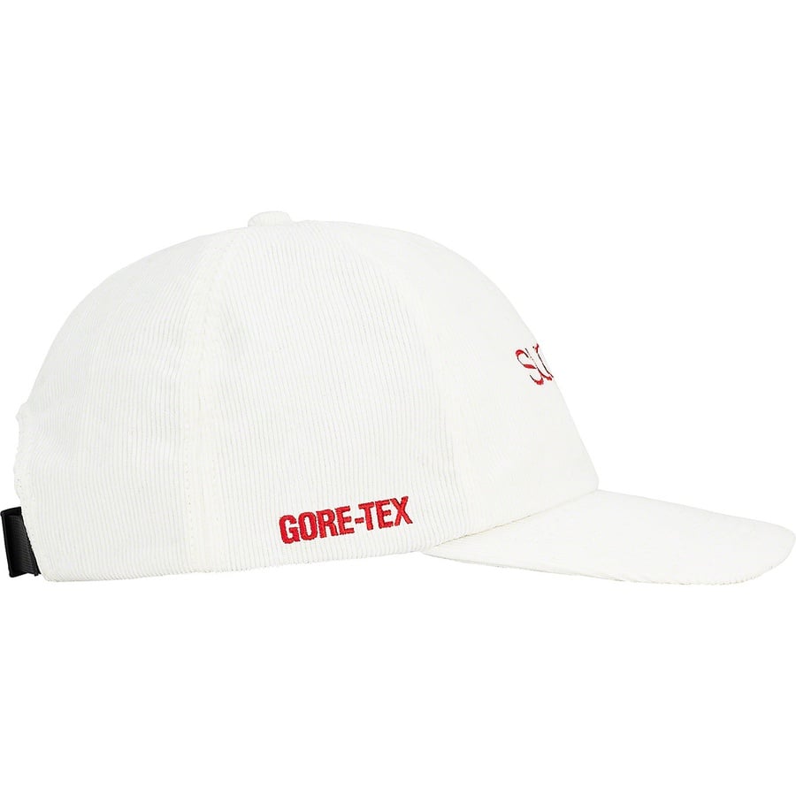 Details on GORE-TEX Corduroy Classic Logo 6-Panel White from fall winter
                                                    2021 (Price is $54)