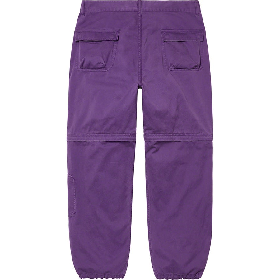 Details on Zip-Off Utility Pant Purple from fall winter
                                                    2021 (Price is $168)