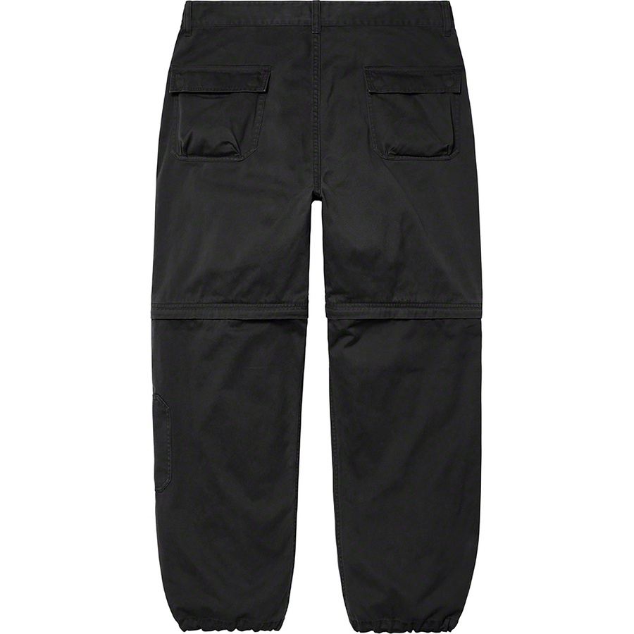 Details on Zip-Off Utility Pant Black from fall winter 2021 (Price is $168)