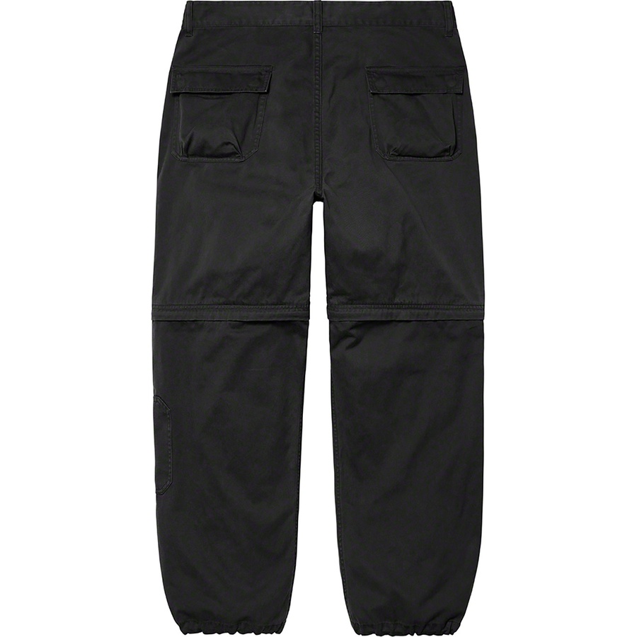 Details on Zip-Off Utility Pant Black from fall winter
                                                    2021 (Price is $168)